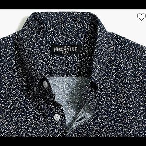 JCrew short sleeve floral shirt